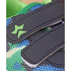 Cute Walk by Babyhug Velcro Closure Casual Shoes Camouflage Pattern - Navy Blue