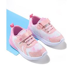 Cute Walk by Babyhug Velcro Closure Sneaker - Pink