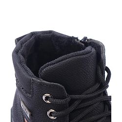 Cute Walk by Babyhug Winter Boots with Lace Up Closure - Black