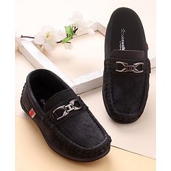 Cute Walk by Babyhug Slip On Party Formal Shoes - Black