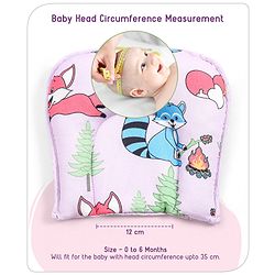 Babyhug Premium Bedding Super Saver Combo Fox Print Set of 3 - Lilac| 100% Cotton Fabric| New Born Gifting Option| For Boys and Girls| Pillows and Bolsters| Light Weight and Travel Friendly| Baby Safe Material| Delicate on Baby's skin| Breathable Fab