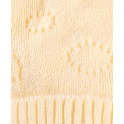 Babyhug Wollen Caps with Pom Pom- Pink