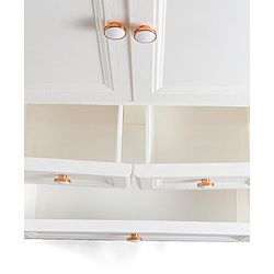 Babyhug 3 Layers High Density Storage Cabinate - White