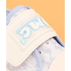 Cute Walk by Babyhug Velcro Closure Casual Shoes With Text Print - Pink
