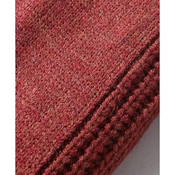 Babyhug Knit Full Length Solid Colour Fleece & Woollen Bottom - Dark Pink
