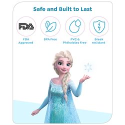 Babyhug Disney Frozen Ergo Grip Hair Brush & Comb - White