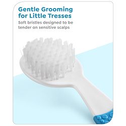 Babyhug Disney Frozen Ergo Grip Hair Brush & Comb - White