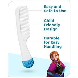 Babyhug Disney Frozen Ergo Grip Hair Brush & Comb - White