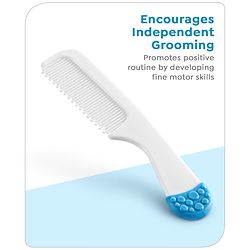 Babyhug Disney Frozen Ergo Grip Hair Brush & Comb - White