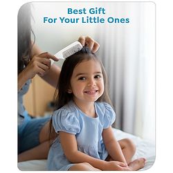 Babyhug Disney Frozen Ergo Grip Hair Brush & Comb - White