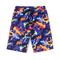 Pine Active Super Stretch Athletic Graphics Shorts - Multicolor