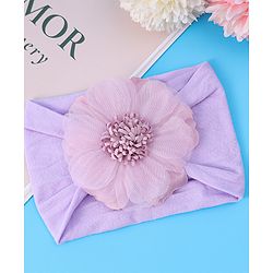 Babyhug Flower Applique Headband - Purple