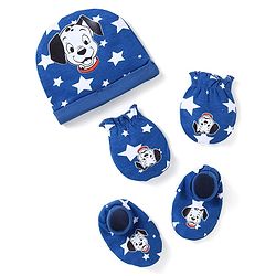 Babyhug Disney Interlock Knit Cap Mittens Booties with Disney ...