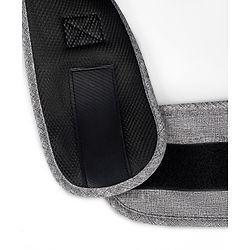 Babyhug Snug Rider Multi-function Hip Seat: Soft padded seat, Adjustable fit, Comfortable lumbar support, Secure fastening, and Two-way carrying for babies up to 15 kg Grey