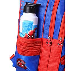 Babyhug Marvel Spiderman Stainless Steel Water Bottle|Leak Resistant|BPA Free|Rust Proof|750ml