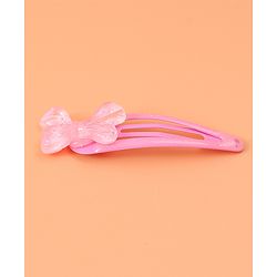 Babyhug Snap Clips with Bow Applique Pack of 10 - Multicolor