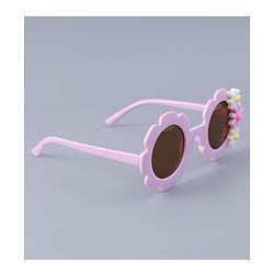 Babyhug Hair Clip And Sunglasses Combo Set Free Size - Purple