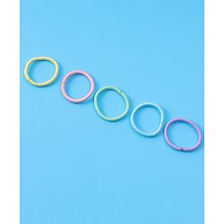 Babyhug Hair Rubber Bands Pack of 100 - Multicolor