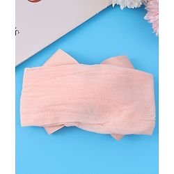 Babyhug Headband With Bow Applique - Pink