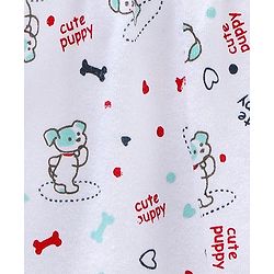 Babyhug Shorts Puppy Print Pack of 2 - Navy White