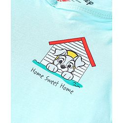 Babyhug Disney Cotton Knit Sleeveless Vests With Lady And The Tramp Graphics Pack of 3 - White Light Blue & Light Green