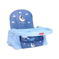 Babyhug Disney Booster Seat With Mickey & Friends Star Theme Print - Blue