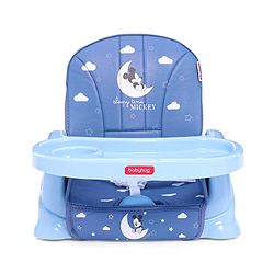 Babyhug Disney Booster Seat With Mickey & Friends Star Theme Print - Blue