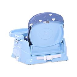 Babyhug Disney Booster Seat With Mickey & Friends Star Theme Print - Blue