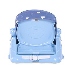 Babyhug Disney Booster Seat With Mickey & Friends Star Theme Print - Blue
