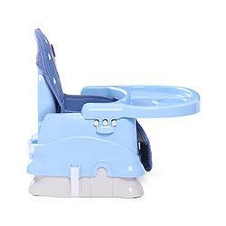 Babyhug Disney Booster Seat With Mickey & Friends Star Theme Print - Blue