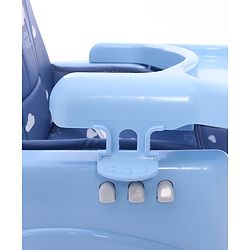 Babyhug Disney Booster Seat With Mickey & Friends Star Theme Print - Blue