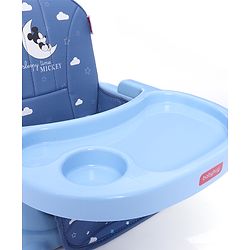 Babyhug Disney Booster Seat With Mickey & Friends Star Theme Print - Blue