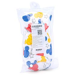 Babyhug Disney Premium Cotton Bottle Cover Cool Mickey Theme Pack of 2 (Medium)- Red And White
