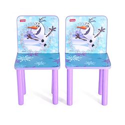 Babyhug Disney Frozen Multipurpose Study Table with 2 Chairs - Purple