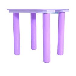 Babyhug Disney Frozen Multipurpose Study Table with 2 Chairs - Purple