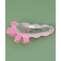Babyhug Free Size Snap Clips With Floral Applique Pack of 5 - Multicolor