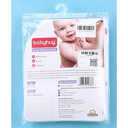 Babyhug 6 Layer Muslin Wash Cloth Pack of 5 - Multicolor(Print May Vary)
