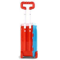 Babyhug Disney Mickey & Friends Doctor Trolley for Kids| Kids Doctors Play Set trolley, Medical Trolley Cart for Kids with 18 Pcs - Blue & Red