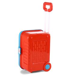 Babyhug Disney Mickey & Friends Doctor Trolley for Kids| Kids Doctors Play Set trolley, Medical Trolley Cart for Kids with 18 Pcs - Blue & Red