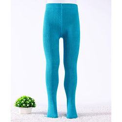 Cute Walk by Babyhug Cotton Knit Footed Anti Bacterial Tights With Floral Design - Pink