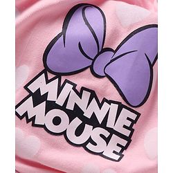 Babyhug Disney Single Jersey Knit Bloomers with Minnie Mouse Graphics Pack of 3 - Pink White & Lavender