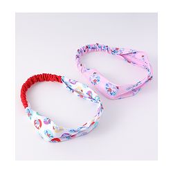 Babyhug Disney Free Size Headbands With Minnie Mouse & Daisy Duck Pack of 2 - Multicolour
