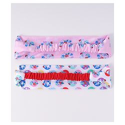 Babyhug Disney Free Size Headbands With Minnie Mouse & Daisy Duck Pack of 2 - Multicolour