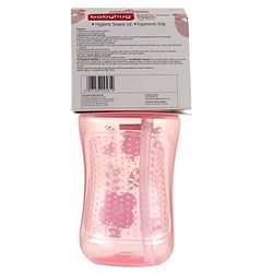 Babyhug Swipey Straw Sipper Pink - 300 ml