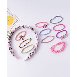 Babyhug Disney Free Size Hair Accessories Combo Sets - Multicolor