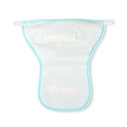 Babyhug Waterproof Nappy with Terry Inner Layer Small Size Set of 3 - Dolphin Print| Reusable| Easy to Clean and Maintain| Adjustable Velcro Closure