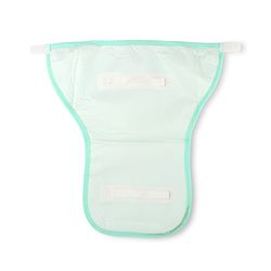 Babyhug Waterproof Nappy with Terry Inner Layer Small Size Set of 3 - Dolphin Print| Reusable| Easy to Clean and Maintain| Adjustable Velcro Closure