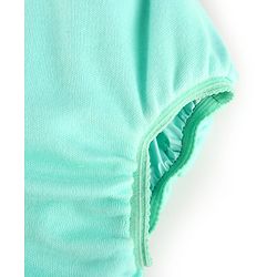 Babyhug Waterproof Pant Style Nappy with Elastic Small Size Set of 3 - Dolphin Print| Reusable| Easy to Clean and Maintain| Leak Proof| Soft Terry Inner Lining