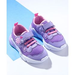 Cute Walk by Babyhug Sneaker with Velcro Closure - Pink