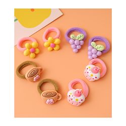 Babyhug Rubber Bands Set Free Size Pack of 3 -Multicolor main image 0